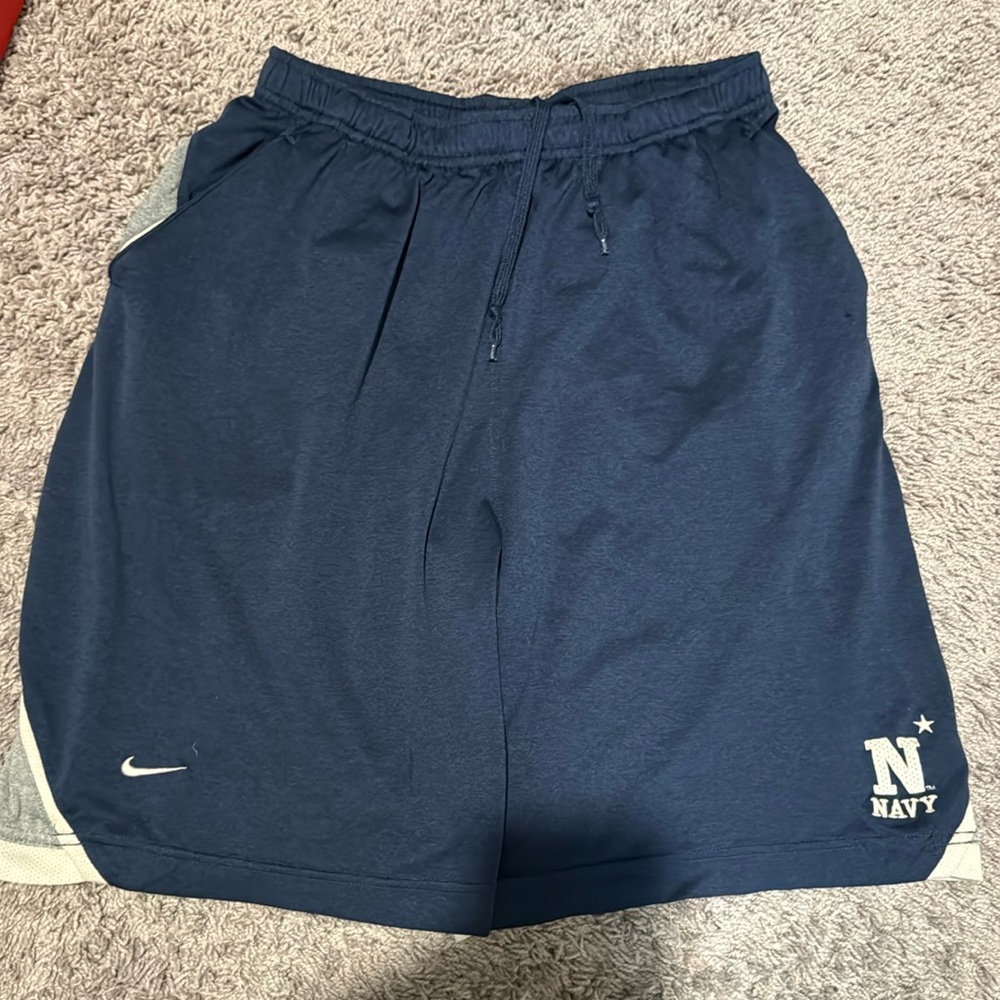 Mens nike Navy college shorts size M